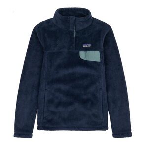 Patagonia Women's Re-Tool Snap-T Fleece Dark Navy Pullover, S